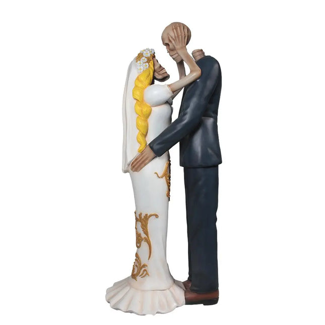 Married Skeletons Life Size Statue LM Treasures - T