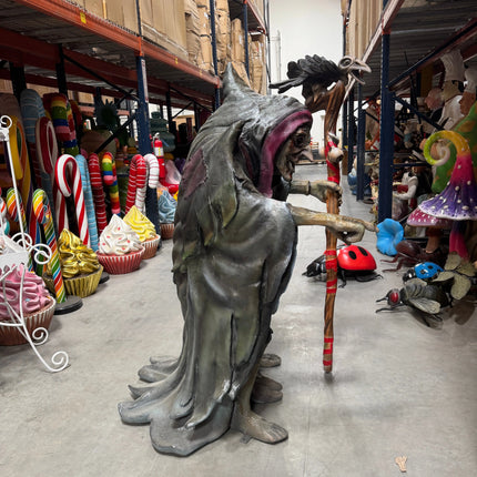 Wicked Witch with Crow Life Size Statue LM Treasures - T