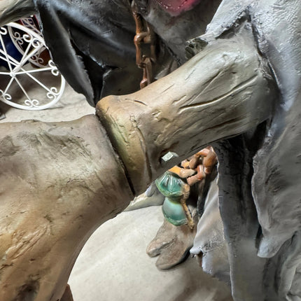 Wicked Witch with Crow Life Size Statue LM Treasures - T