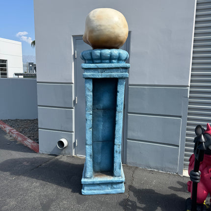 Skeleton Pillar Life Size Statue