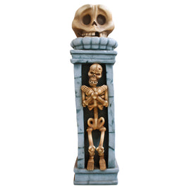 Skeleton Pillar Life Size Statue