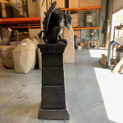 Gargoyle Pillar Life Size Statue - LM Treasures 