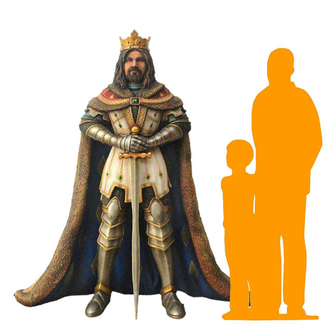 King Arthur Life Size Statue