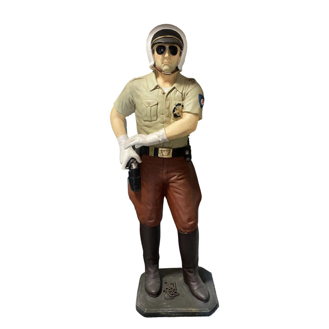 Policeman Highway Patrol Life Size Statue LM Treasures - A