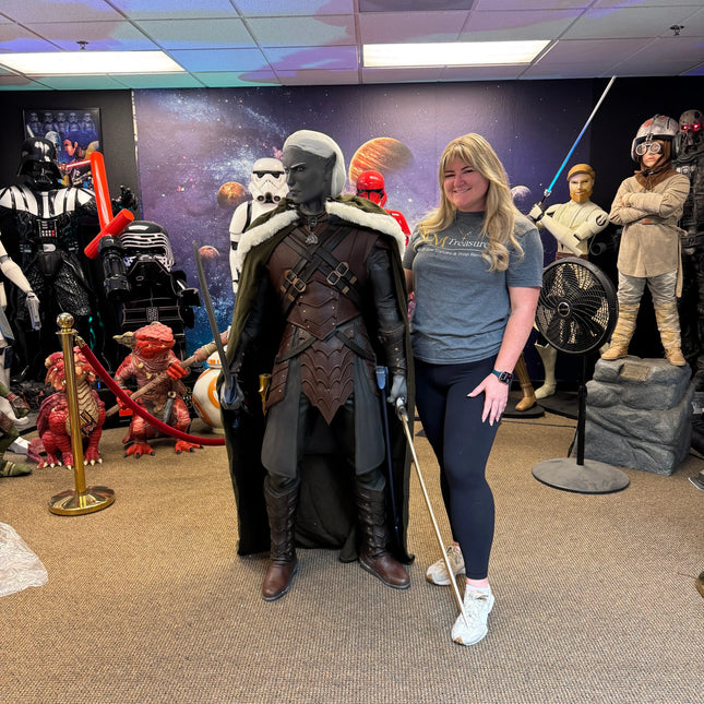 Dungeons and Dragons Drizzt Do'Urden Life Size Foam Statue LM Treasures - WK