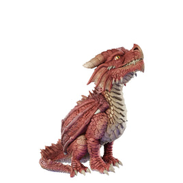 Dungeons and Dragons Red Dragon Wyrmling Statue