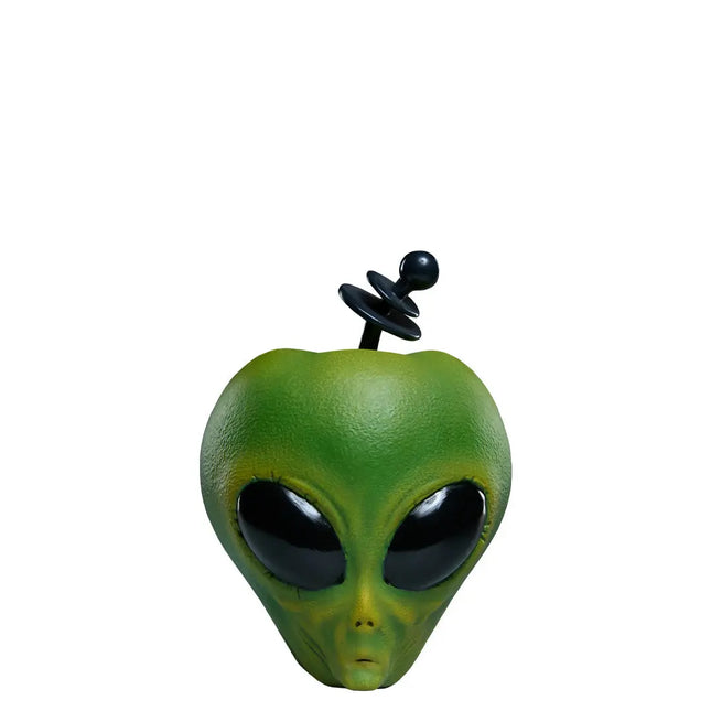 Small Green Alien Apple Table Top Statue Sideshow