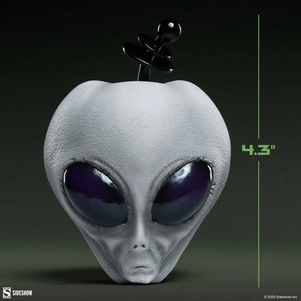 Small Gray Alien Apple Table Top Statue Sideshow