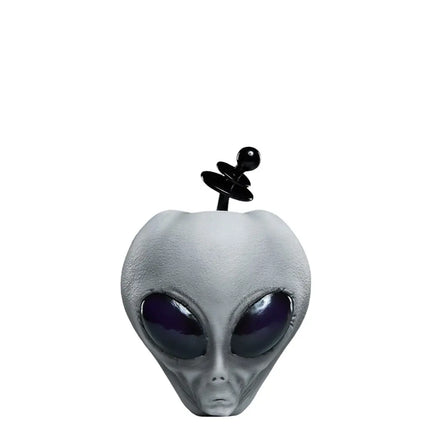 Small Gray Alien Apple Table Top Statue Sideshow