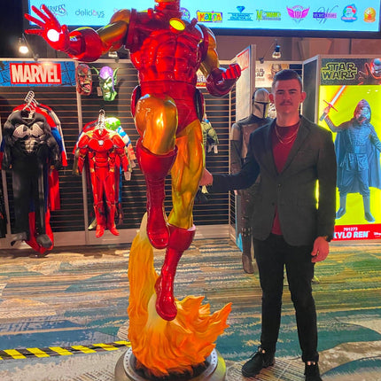 Marvel Comics Iron Man Life Size Statue Disney 1:1
