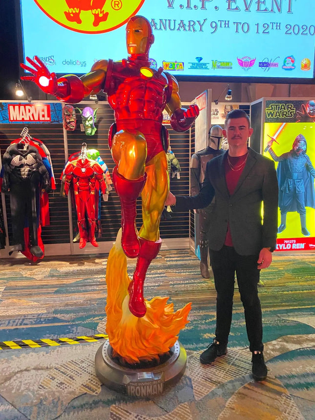 Marvel Comics Iron Man Life Size Statue Disney 1:1 LM Treasures - R