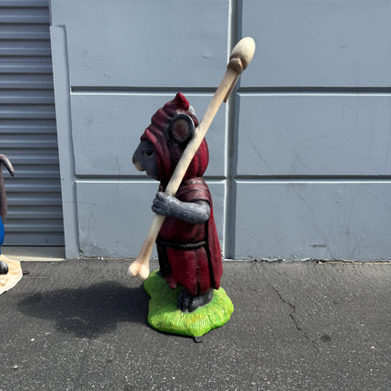 Grim Reaper Mouse Halloween Statue