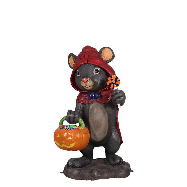 Red Riding Hood Mouse Halloween Statue