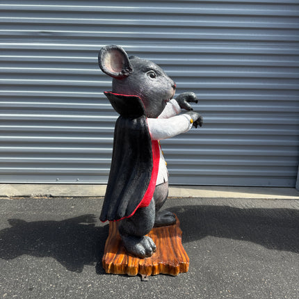 Dracula Vampire Mouse Halloween Statue