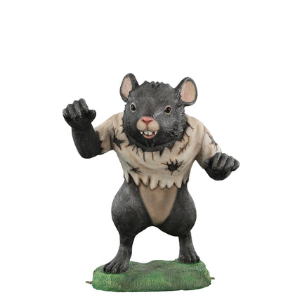 Werewolf Mouse Halloween Statue