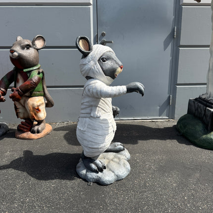 Mummy Mouse Halloween Statue