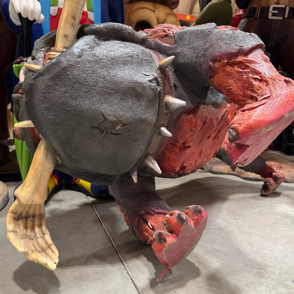 Undead Graveyard Dog Life Size Statue LM Treasures - T