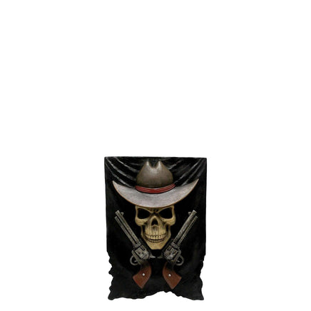 Skeleton Cowboy Wall Decor Statue - LM Treasures 