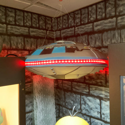 U.F.O. Alien Spaceship Light Up Statue - LM Treasures 