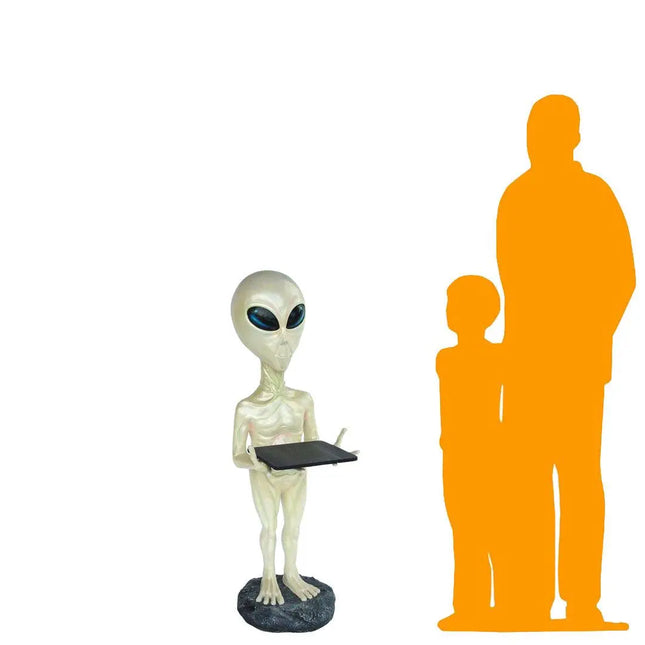 Alien Butler Life Size Statue LM Treasures - A