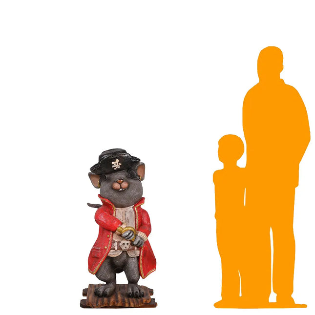 Pirate Mouse Halloween Statue LM Treasures - T