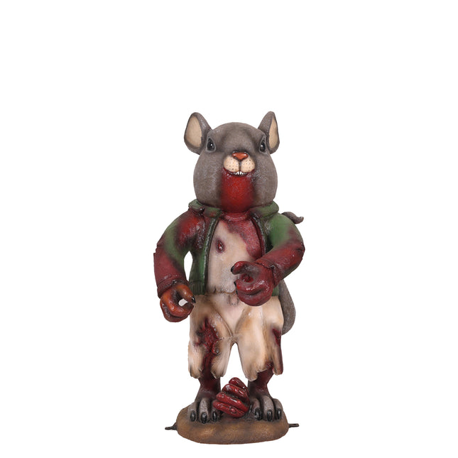 Undead Zombie Mouse Halloween Statue
