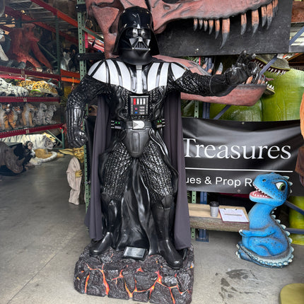 Star Wars Darth Vader Anakin Skywalker Life Size Statue Light Up Disney