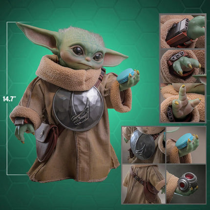 Star Wars Grogu with Accessories Life Size 1:1 Statue Hot Toys