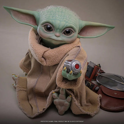 Star Wars Grogu with Accessories Life Size 1:1 Statue Hot Toys