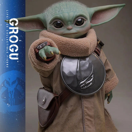 Star Wars Grogu with Accessories Life Size 1:1 Statue Hot Toys