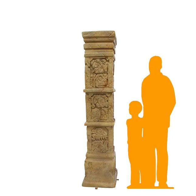 Column Aztec Pilaster Greek Roman Prop Resin Decor LM Treasures - PT