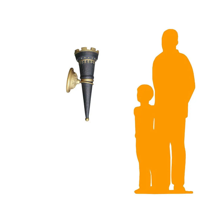 Medieval Torch Wall Decor Statue LM Treasures - PT
