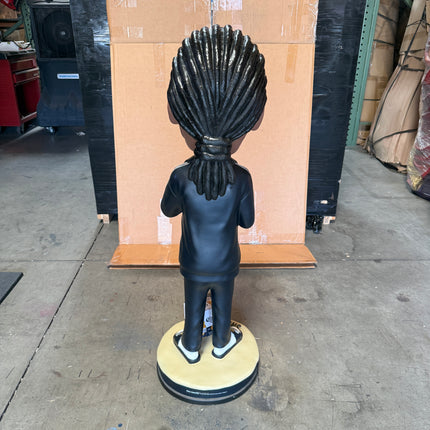 Snoop Dogg In Black Sweatsuit Corona Bobblehead Statue