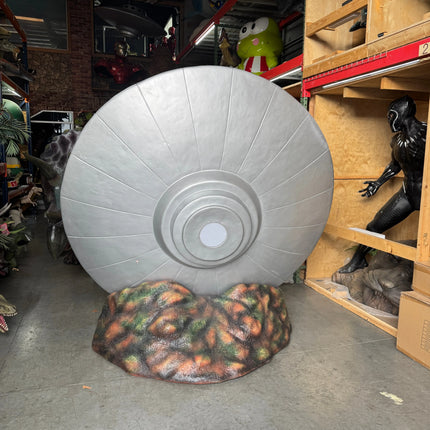 Crashed Alien Space Ship UFO 6ft Statue LM Treasures - A
