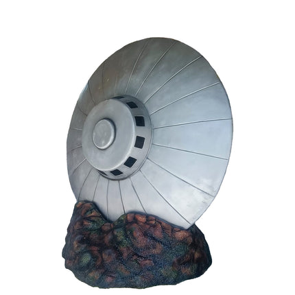 Crashed Alien Space Ship UFO 6ft Statue