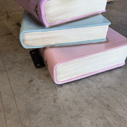Alice Stack of 20 Decorative Books Life Size Statue