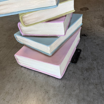 Alice Stack of 20 Decorative Books Life Size Statue