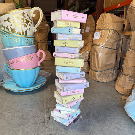 Alice Stack of 20 Decorative Books Life Size Statue