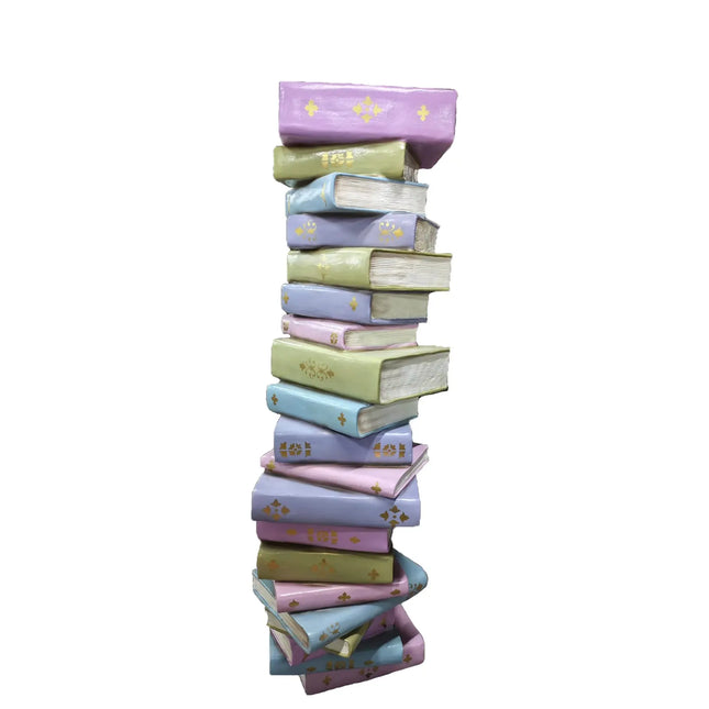 Alice Stack of 20 Decorative Books Life Size Statue LM Treasures - A