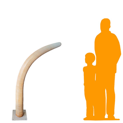 Medium Dinosaur Ribs Set of 2 Statues
