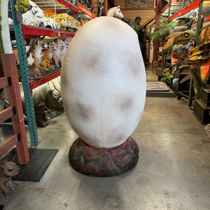 Large Dinosaur Egg Photo Op Life Size Statue