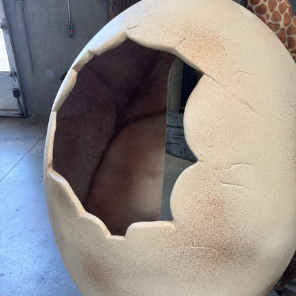 Large Dinosaur Egg Photo Op Life Size Statue