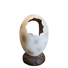 Large Dinosaur Egg Photo Op Life Size Statue LM Treasures - A