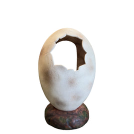 Large Dinosaur Egg Photo Op Life Size Statue