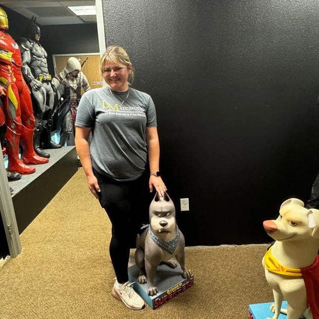 Super Pets Bat-Dog Ace Life Size Statue LM Treasures - MM
