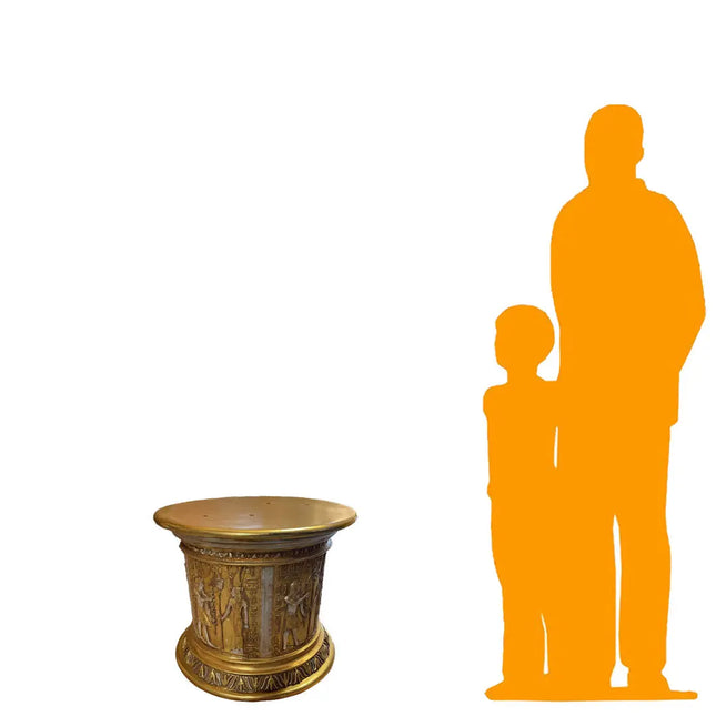 Egyptian Base Life Size Statue LM Treasures - H