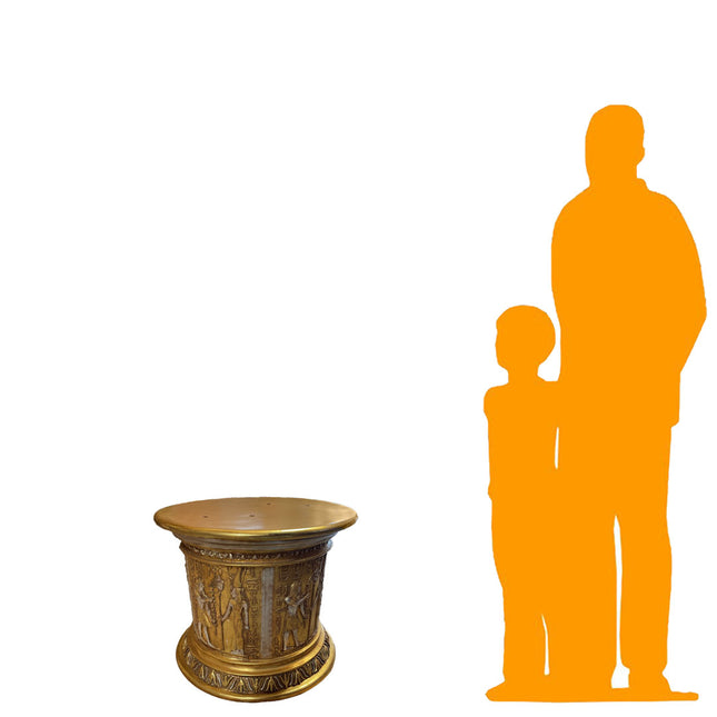 Egyptian Base Life Size Statue