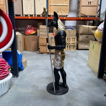 Egyptian Anubis Life Size Statue LM Treasures - H