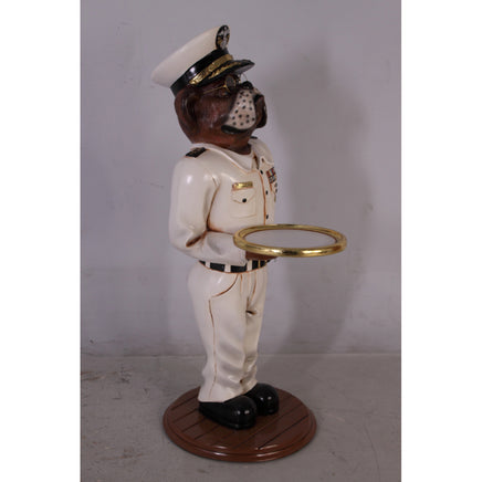 Admiral Bulldog Butler Statue - LM Treasures 