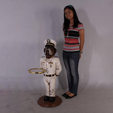 Admiral Bulldog Butler Statue